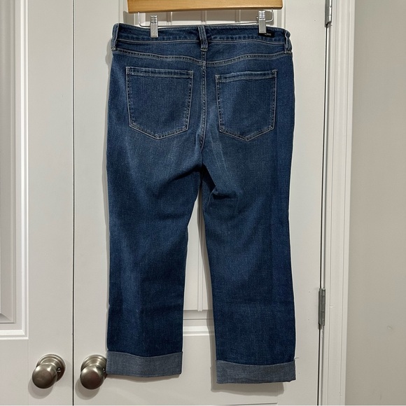 Liverpool Deep Indigo Cropped Jeans - Picture 2 of 5